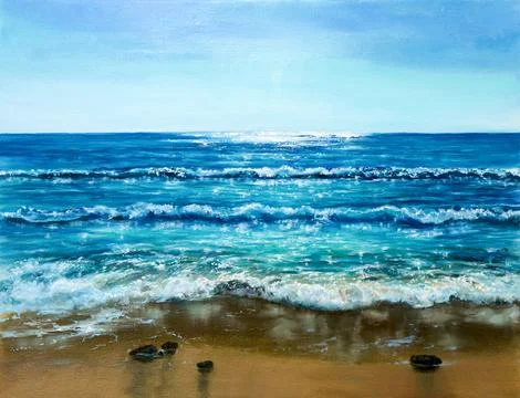 Ocean and beach Foto stock