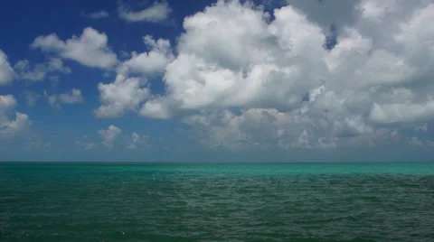 Ocean and clouds Stock Footage 41619600