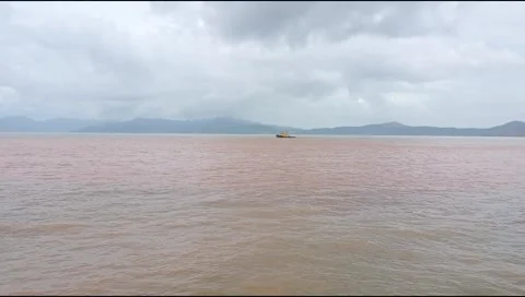 The ocean and the natural surroundings Stock Footage 277828109