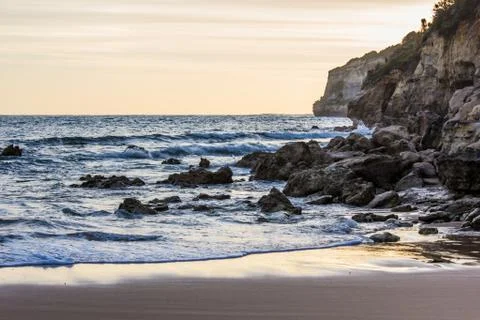 Ocean and Rocks 写真素材