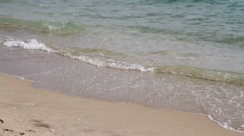 Ocean and Sand Stock Footage 45142095