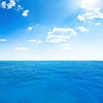 Ocean and sky Foto stock