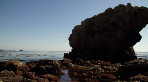 Ocean Archway Stock Footage 31987806