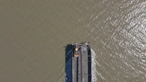 Ocean Barge Boats 01 Stock Footage 236496607