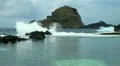 Ocean Bath with natural Waves 20110428 142257 HD Footage