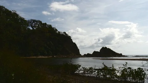 Ocean bay Stock Footage 126790849