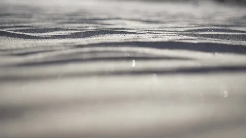Ocean beach close up - wind blowing on the sand Stock Footage 95938344