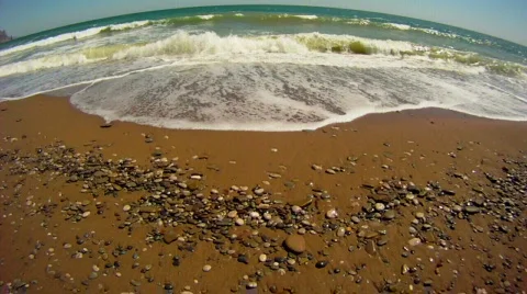 Ocean beach Stock Footage 835372