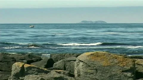 Ocean Beach Stock Footage 8987578