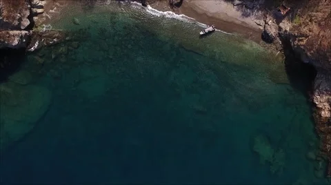 Ocean to the beach Video stock 63749405