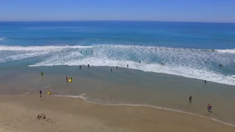 Ocean Beach Stock Footage 85946763