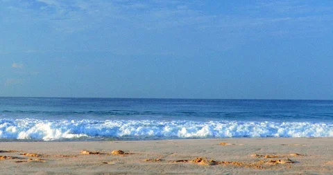 Ocean beach Stock Footage 87051376