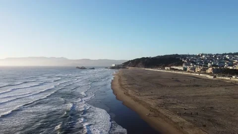 Ocean beach Video stock 135193472