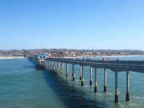 Ocean Beach Pier Stock Photos