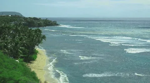 Ocean Beach Waves Stock Footage 11220847