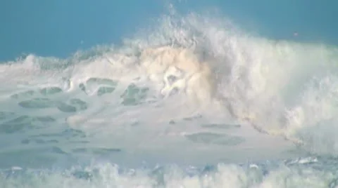 Ocean big wave Stock-Footage 12530672