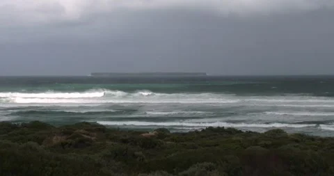 Ocean Big Wave Storm Tempest Clip1432 스톡 동영상 231003050