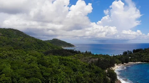 Ocean with a bird's eye height. Stock Footage 102046463