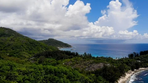 Ocean with a bird's eye height. Stock Footage 102046482