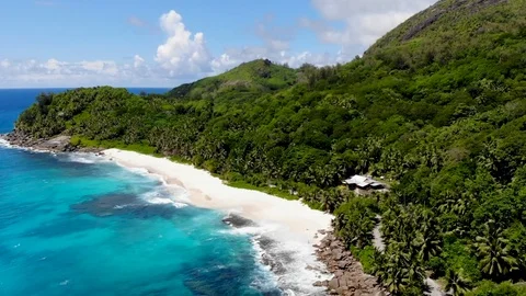 Ocean with a bird's eye height. Stock Footage 102046584