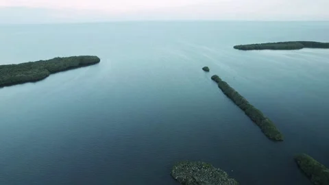 Ocean Blue Drone Shot Stock Footage 201979094