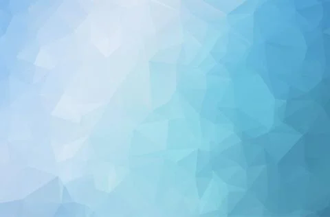 Ocean blue polygon abstract background vector Ilustración de archivo