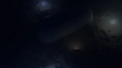 Ocean bottom UAP discovery Stock Footage 254762412