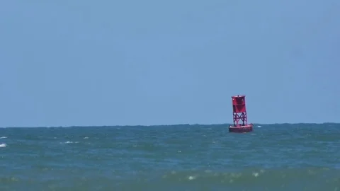 Ocean Bouey Video stock 74586899