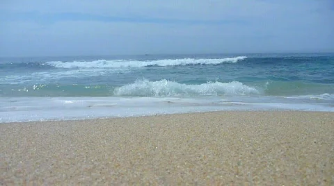 Ocean Break Stock Footage 736036