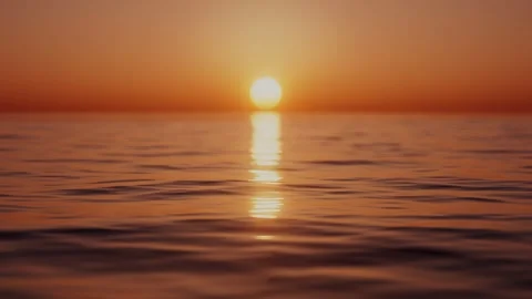 Ocean calm closeUP Stock Footage 323093709