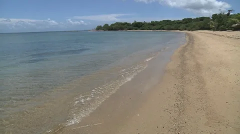 Ocean calm pan left Видео 32864678