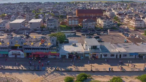 Ocean City Boardwalk 库存影片 199989360