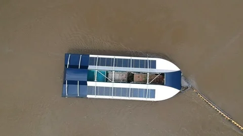 The Ocean Clean Up Interceptor Stock Footage 123841193