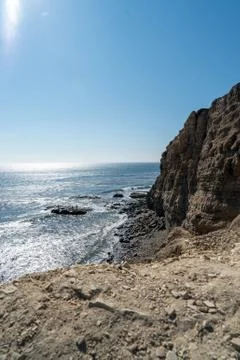 Ocean Cliff Foto stock