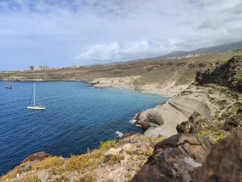 Ocean cliff Foto stock