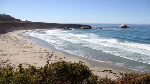 Ocean Cliffs Stock Footage 49783227