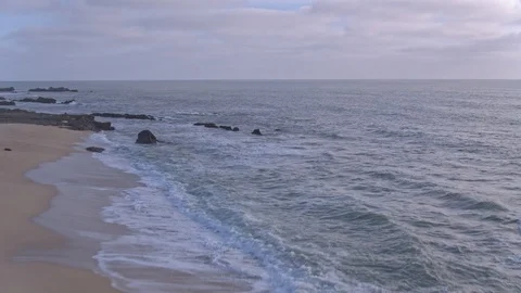 Ocean Cliffs Stock Footage 88157215