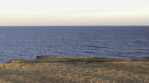 Ocean Cliffs Montauk NY Stock Footage 50090895