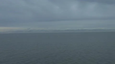 Ocean with Cloud Cover Stockbeeldmateriaal 54183890