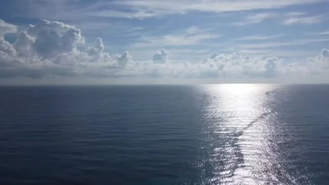Ocean cloud sunlight Video stock 273210648