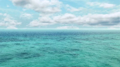 Ocean cloud Timelapse Stock Footage 43278847