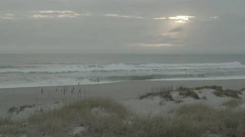 Ocean cloudy sunrise Stock Footage 171147364