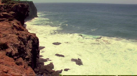 Ocean coast 1 Video stock 137908