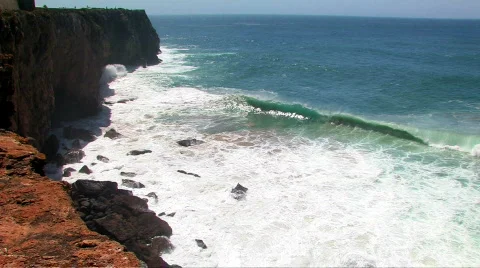 Ocean coast 3 Stock Footage 137913