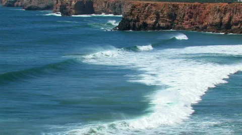 Ocean coast 5 Video stock 137918