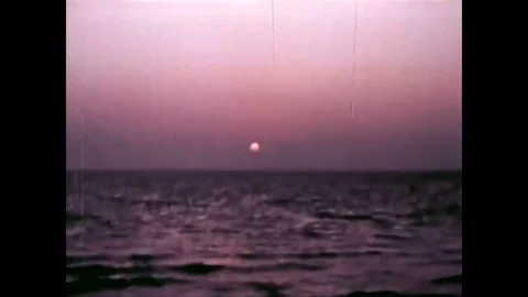 The ocean off the coast of Florida, Gemini astronauts James A. McDivitt and Stock Footage 85203361