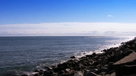 Ocean Coast Stock Footage 7349136