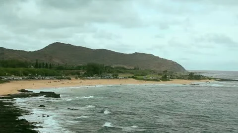 Ocean coast Stock Footage 8995576