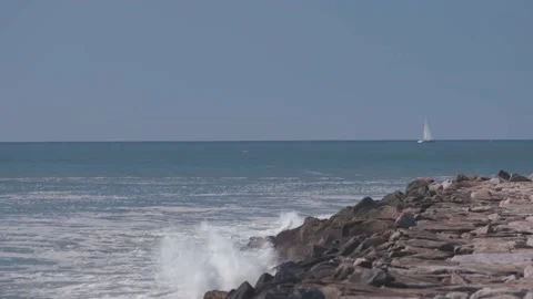 Ocean Coast Stock Footage 134742171