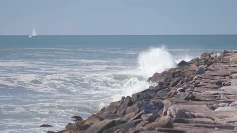 Ocean Coast Stock Footage 134742173
